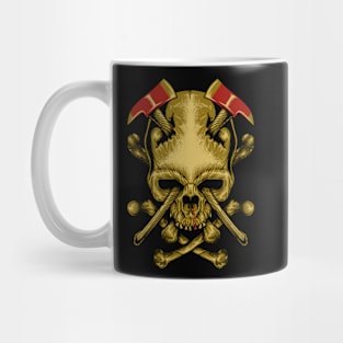 Skull Axe Mug